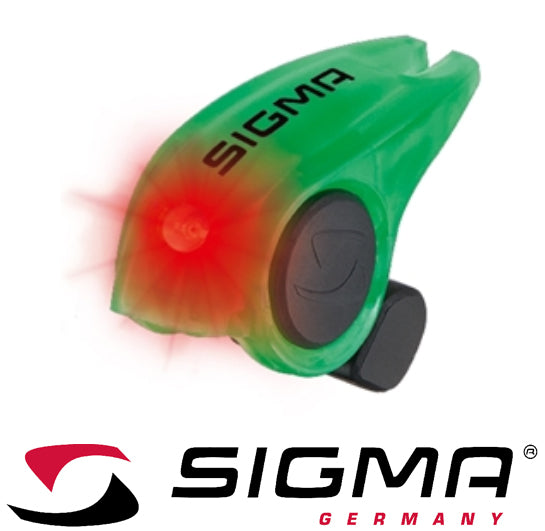 Feu stop vélo SIGMA Brakelight vert – Sécurité renforcée, design compact