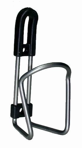 Porte-bidon aluminium RK argent – Vélo route & VTT – Léger, résistant et universel