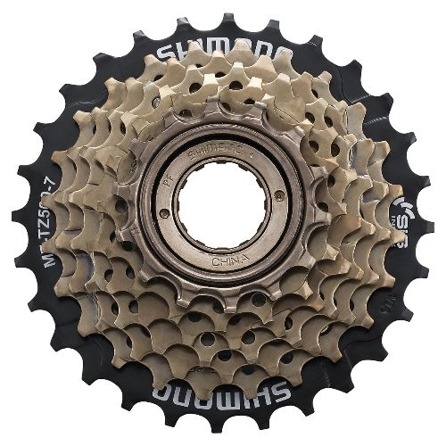 Roue Libre Shimano MF-TZ500 – 7 Vitesses 14-28 Dents – Transmission Fiable pour VTT et Vélo de Ville
