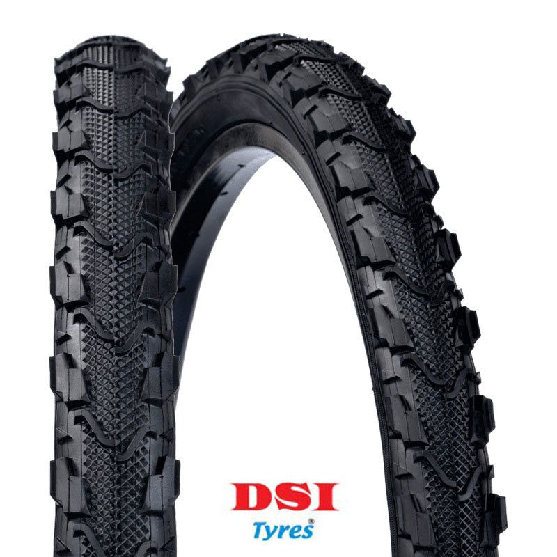 Photo de Pneu VTT 26x1.95 SRI-47 DSI – Full Black Profil Wiper (50-559) par DSI TYRE