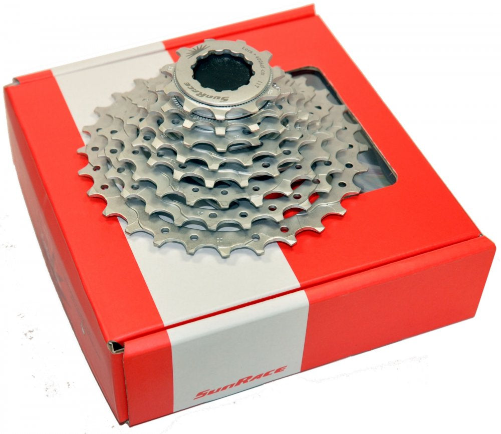 Cassette SunRace 8 Vitesses 11-28 Dents – CSR86 8AS-BOX – Transmission Fluide et Polyvalente