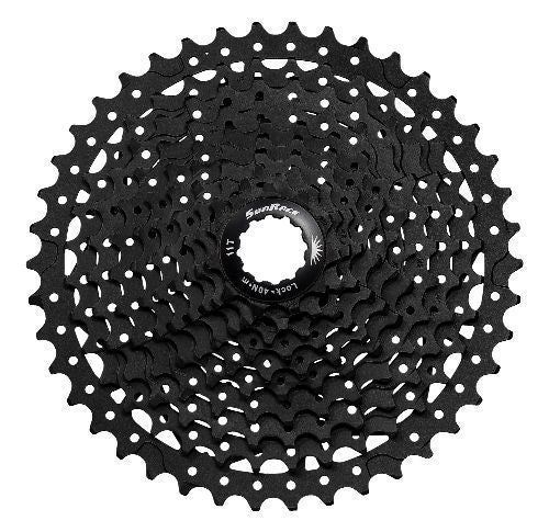 Cassette SunRace 10 Vitesses 11-42 Dents – Noir – CSMS3 TAY-BOX B – Large Plage pour VTT et Gravel