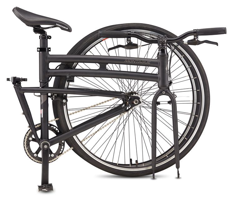 Vélo pliant Montague Boston 21" Noir Mat – Minimaliste, urbain et efficace