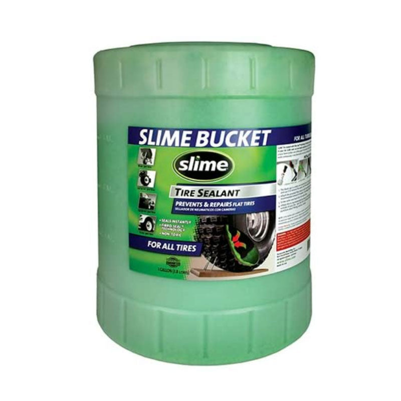 Préventif pneu Tubeless Slime 18,9 L – Tyre Sealant anti-crevaison grand format pour usage professionnel