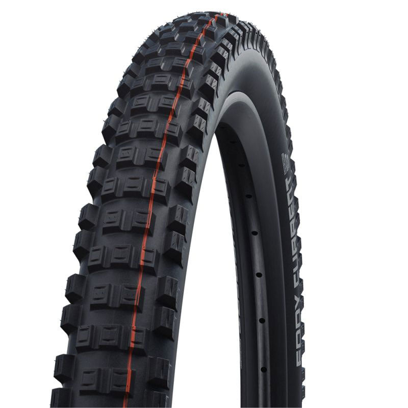 Photo de Pneu VTT Électrique Schwalbe Eddy Current Rear Evo Super Gravity TLE 29x2.60 – Addix Soft E-MTB All-Mountain & Enduro par SCHWALBE