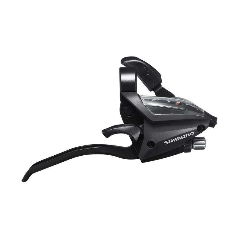 Manette de dérailleur droite Shimano ST-EF500 – VTT 8 vitesses, levier de frein 4 doigts