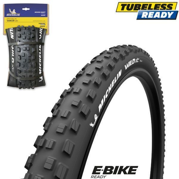 PNEU VÉLO MICHELIN 29x2.25 WILD XC Performance Line – Tubeless Ready ETRTO : 57-622 – Tringle souple
