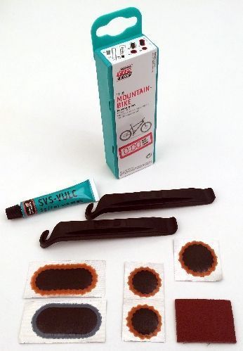 Kit de réparation VTT TT05 – Tip Top suspendu avec rustines et outils