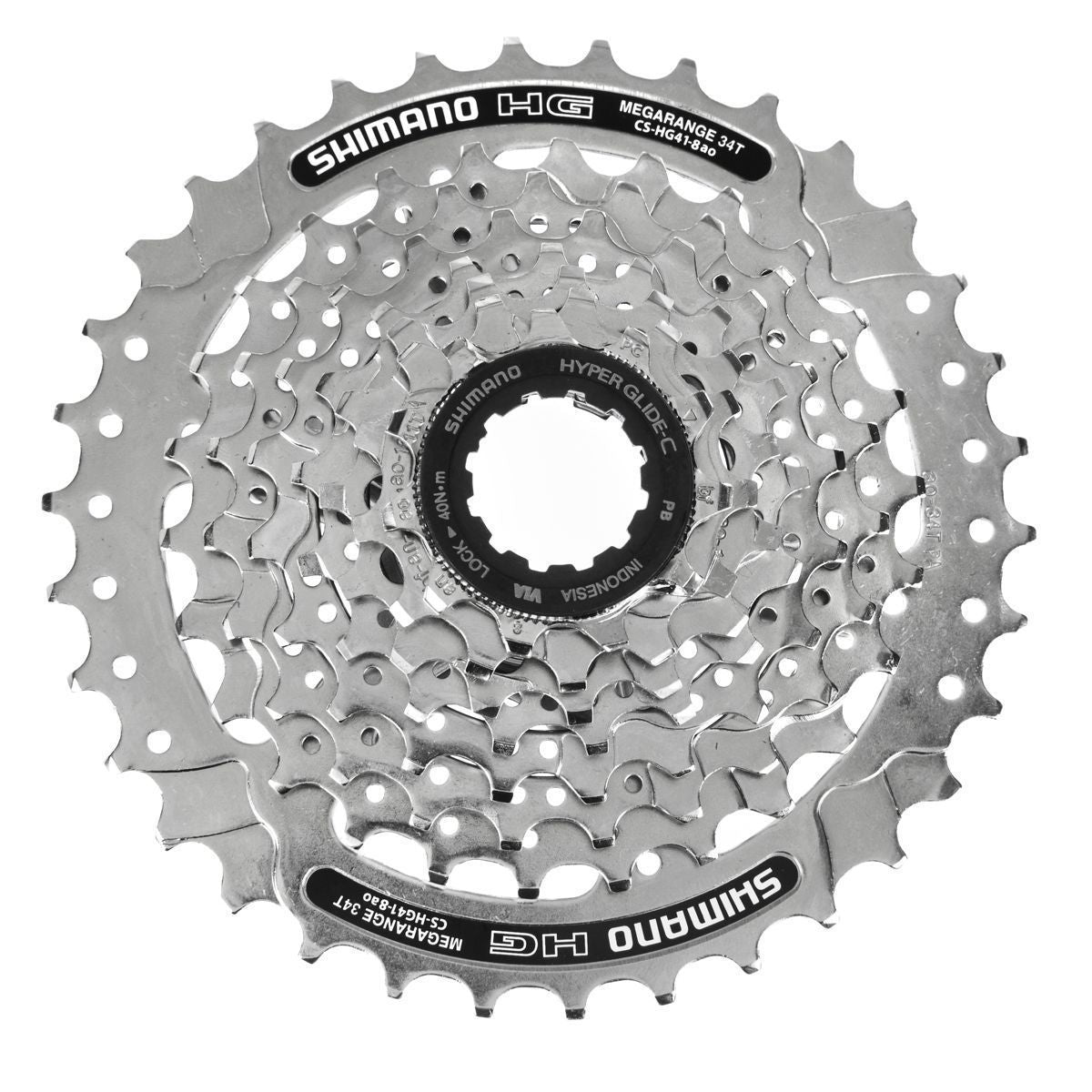 Cassette Shimano HG41 8 vitesses 11-34 – Polyvalence et fiabilité pour VTT et trekking