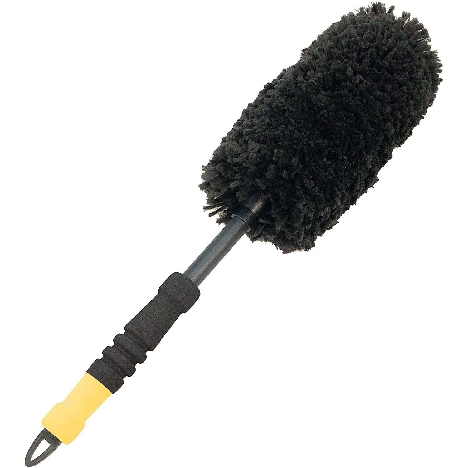 Meguiar's Brosse Jantes Supreme Microfibre – Nettoyage doux, sans rayures, manche renforcé