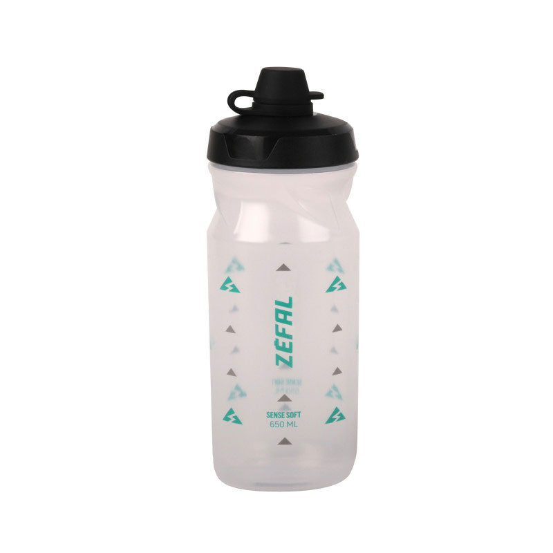 BIDON ZEFAL 650ml Sense Soft 65 TRANSLUCIDE AVEC CAPUCHON ANTI BOUE 155Q