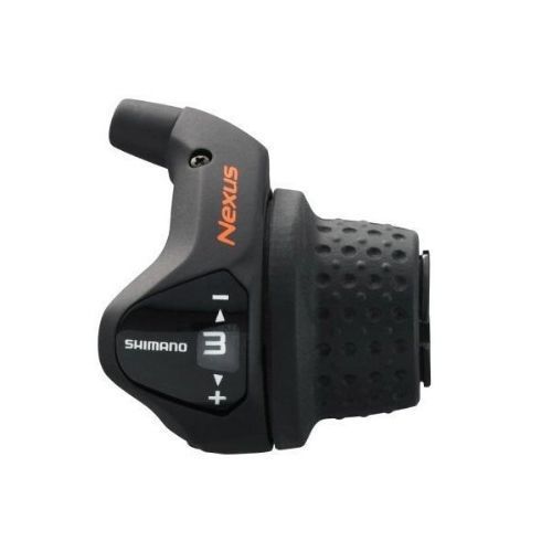 Photo de Manette de dérailleur droite Shimano Nexus Revoshift SL-3S41 – Vélo urbain/VTT 3 vitesses, commande rotative par SHIMANO