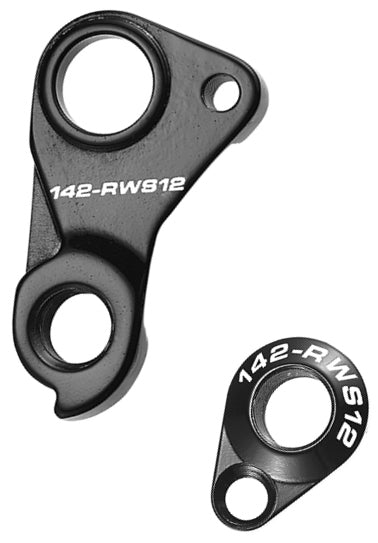 Patte de Dérailleur Marwi GH182 – Aluminium – Compatible Scott (Hanger + Axle Cap)