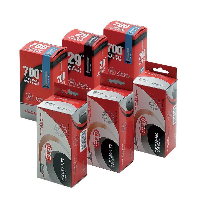 Photo de Chambre à air vélo Chaoyang 26x1.75-2.125 valve Presta 48 mm par CHAOYANG