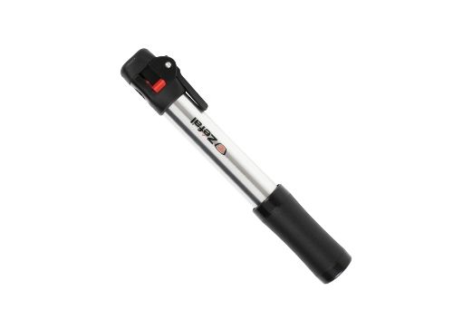 Photo de Pompe mini vélo – Zefal Air Profil Switch – Aluminium – Argent – Compatible Presta, Schrader & Dunlop – Pression 7 bar par ZEFAL