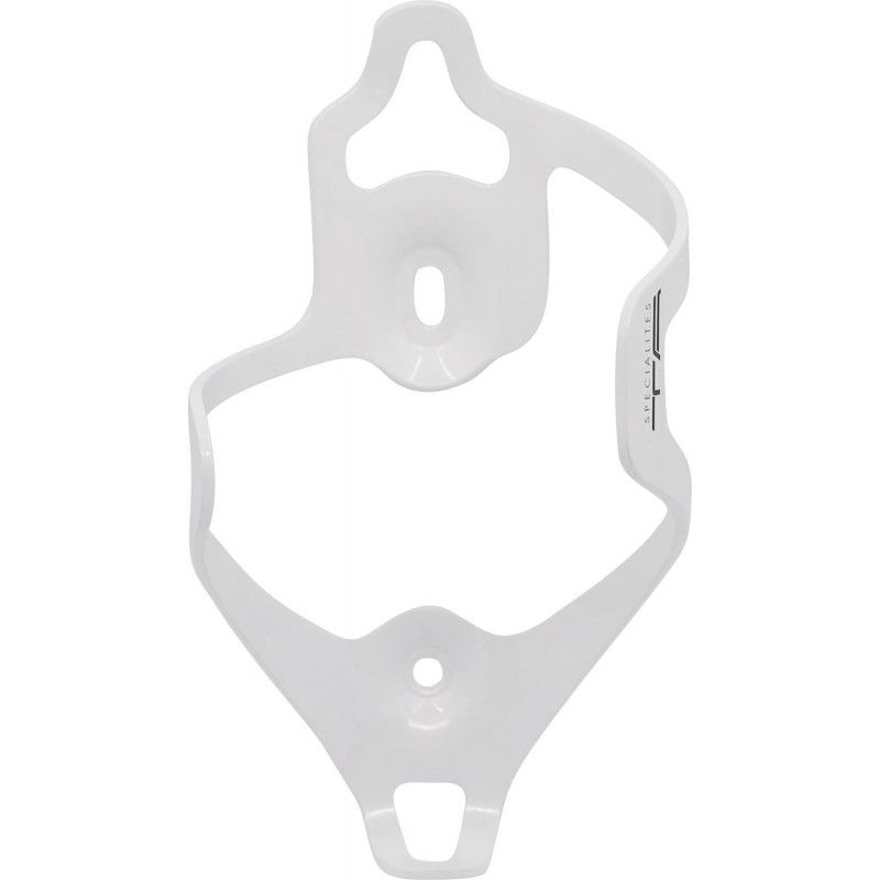 Photo de Porte-bidon Sin SLR Asymétrique gauche – Blanc – SPECIALITÉS TA – Accès latéral pour vélo compact par SPECIALITES TA
