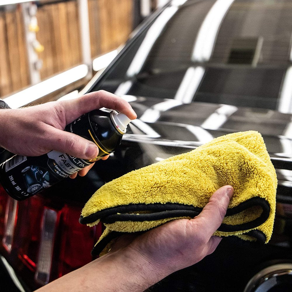 Meguiar's Microfibre de Finition Ultra-Douce – 1050 g/m², sans trace ni rayure, multi-usages