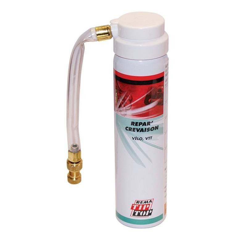 Bombe Anti-Crevaison 75 ml TIP TOP – Réparation et Regonflage Instantanés pour Vélo & VTT