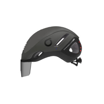 CASQUE URBAN E-ONE VISOR VERT KAKI BRIKO L 59/63CM