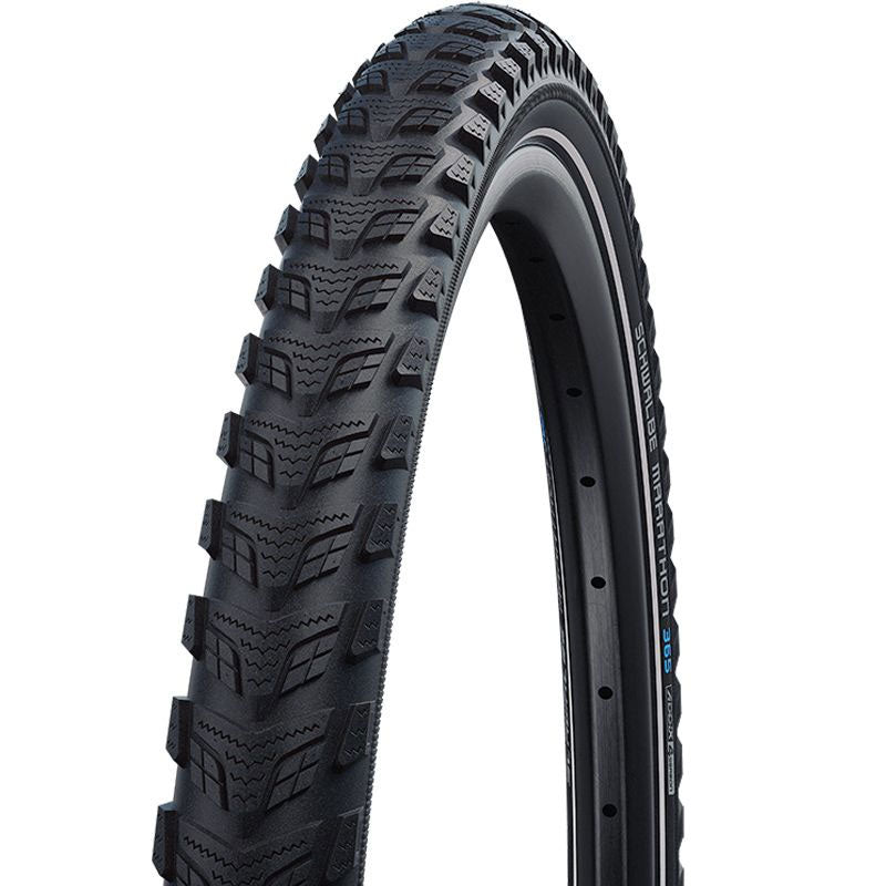 Photo de Pneu Vélo Schwalbe Marathon 365 Performance GreenGuard 26x2.15 – Addix 4Season E-Bike & Toutes Saisons par SCHWALBE