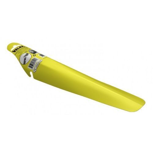 Garde-boue arrière clipsable sous selle – Jaune – Compatible route et VTT – Léger et facile à installer