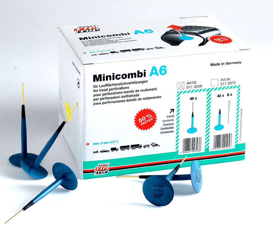 Recharge MINICOMBI A6 TIP TOP – Mèches de Réparation Professionnelles pour Pneus