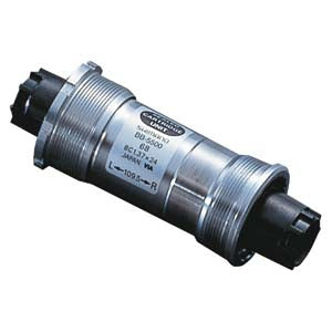 Photo de Boîtier de Pédalier Shimano 105 BB-5500 Octalink 109 mm – Filetage Italien 70 mm – Référence EBB5500I09 par SHIMANO