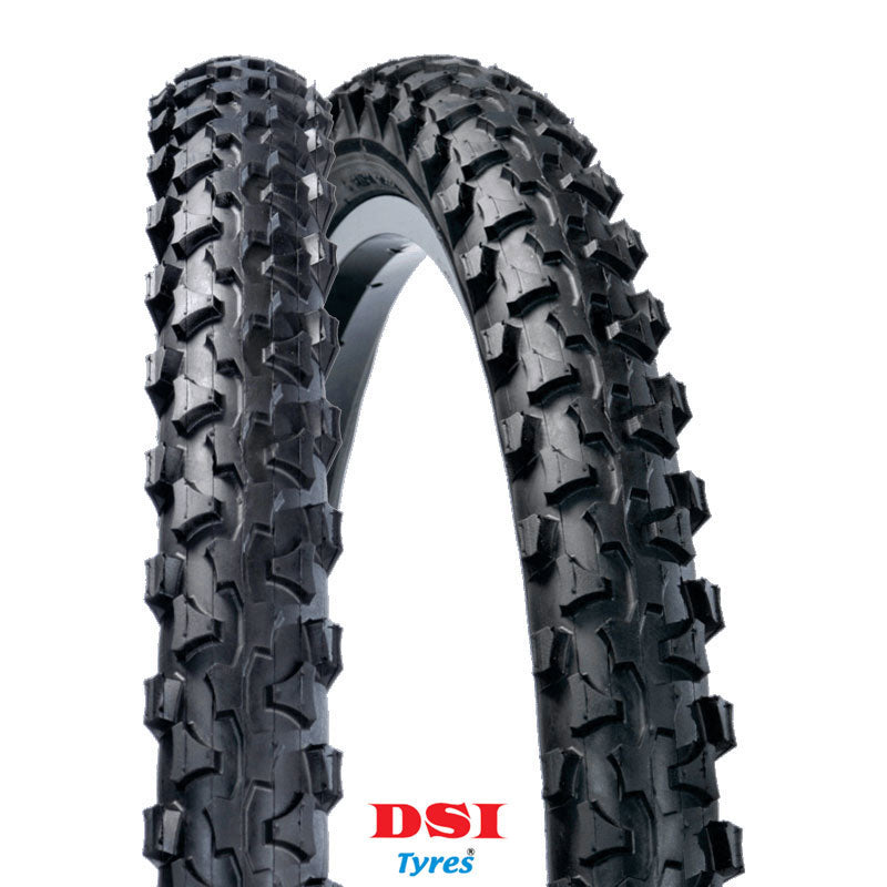 Photo de Pneu VTT 20x1.90 SRI-13 DSI – Full Black Gomme LEXEL (50-406) par DSI TYRE