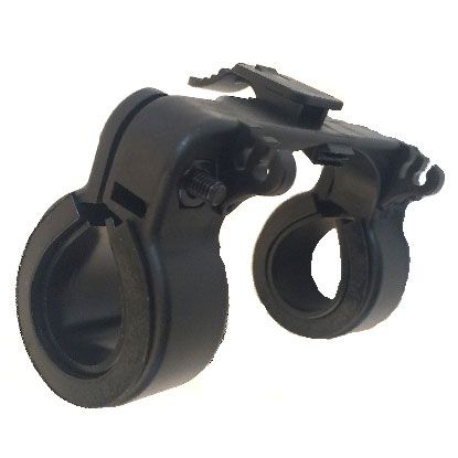 Support central de cintre en plastique – Fixation pratique pour éclairage ou accessoires vélo