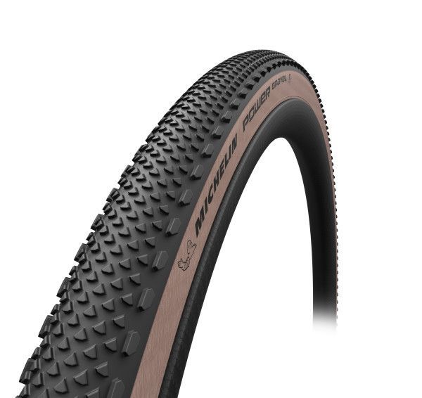 Pneu Gravel Michelin Power Gravel Skin 700x47C (47-622) – Tubeless Ready – Tringles Souples – Flancs Beiges