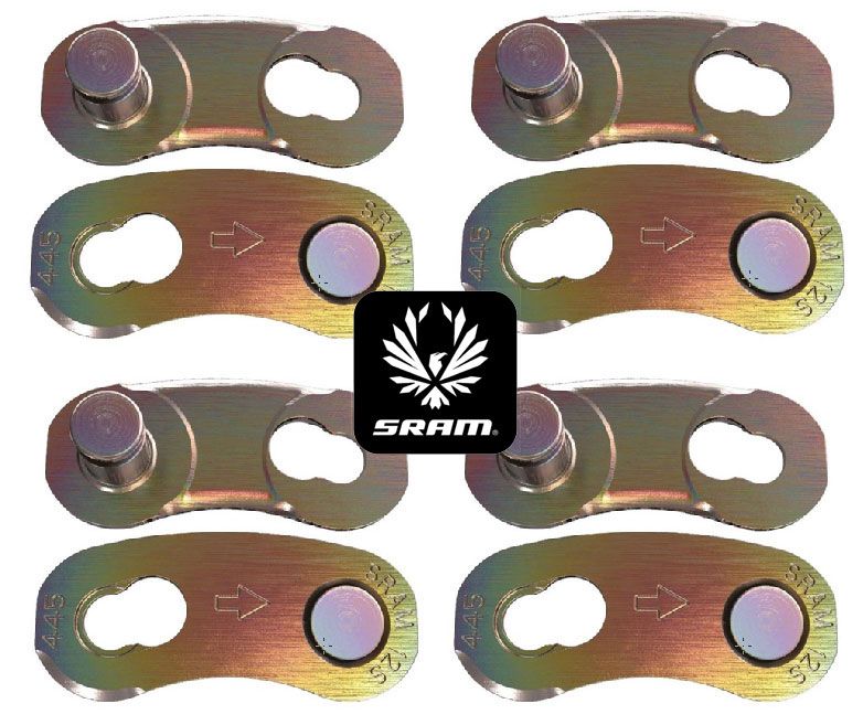 Photo de POWER LOCK SRAM ATTACHE RAPIDE 12V EAGLE (Blister de 4) Rainbow par SRAM