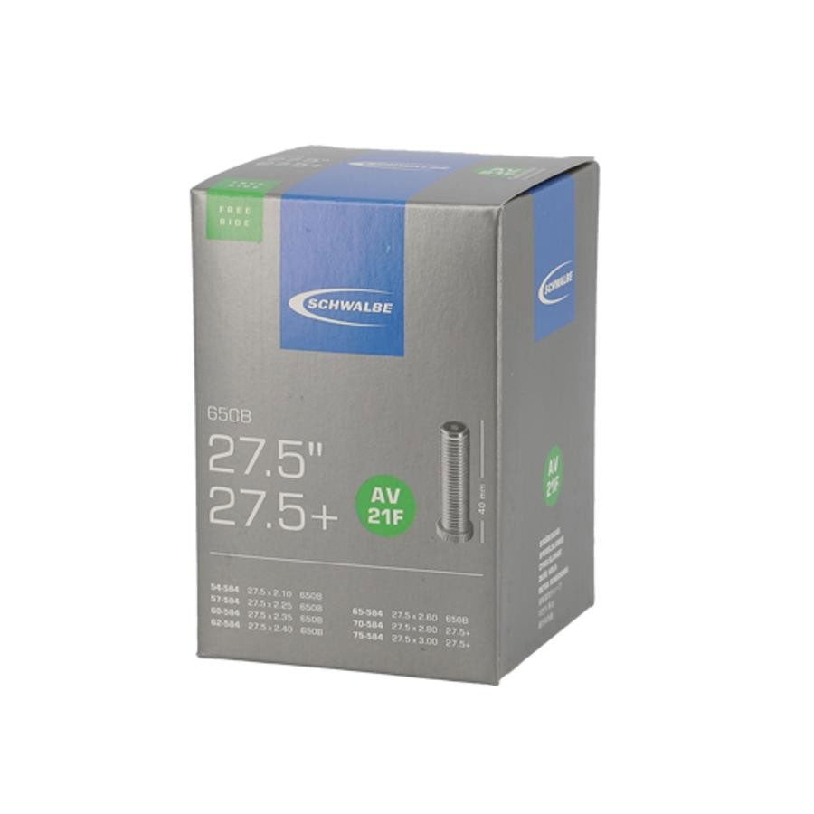 Chambre à air Schwalbe AV21F TR4 Freeride 27.5" (54/75-584) valve Schrader 40 mm