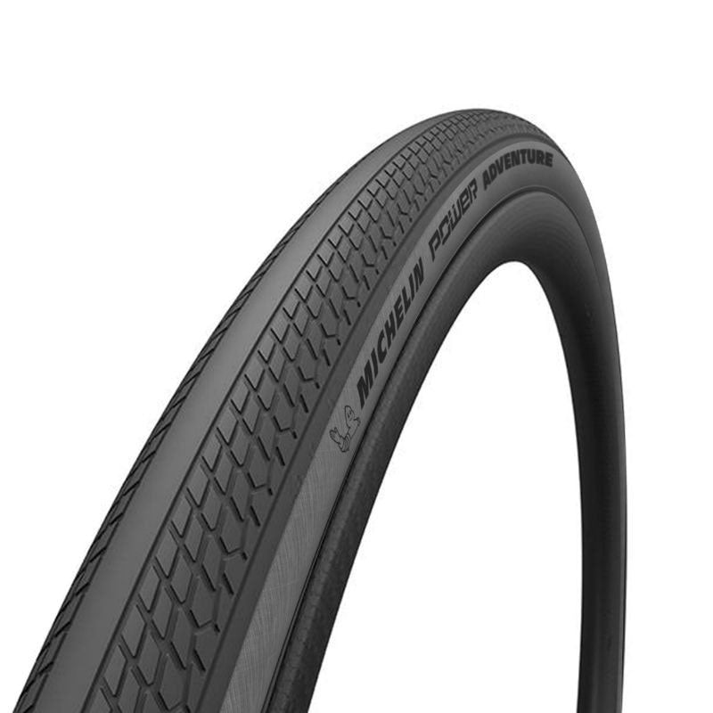 Pneu Vélo Michelin Power Adventure 700x30C (30-622) – Tubeless Ready – Tringles Souples – Flex Shield – Polyvalent Route & Chemins
