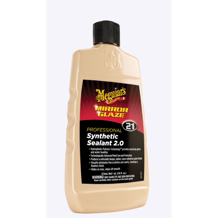 MEGUIAR’S Protection Synthétique 473 ml – Brillance et bouclier longue durée pour votre peinture