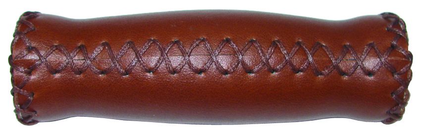 Photo de Poignées vélo rétro – Marron style vintage classique par GES