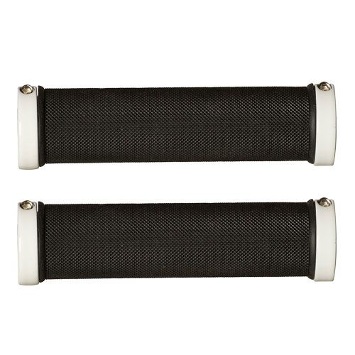 Poignées Herrmans Diamond Lock DD28B – Double densité 130 mm Ø22 Blanc/Noir