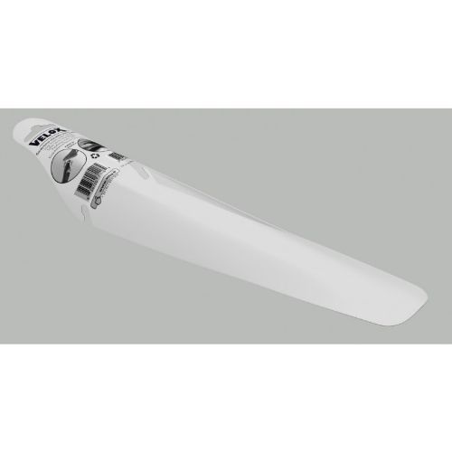 Photo de Garde-boue arrière clipsable sous selle – Transparent – Compatible route et VTT – Léger et facile à installer par VELOX