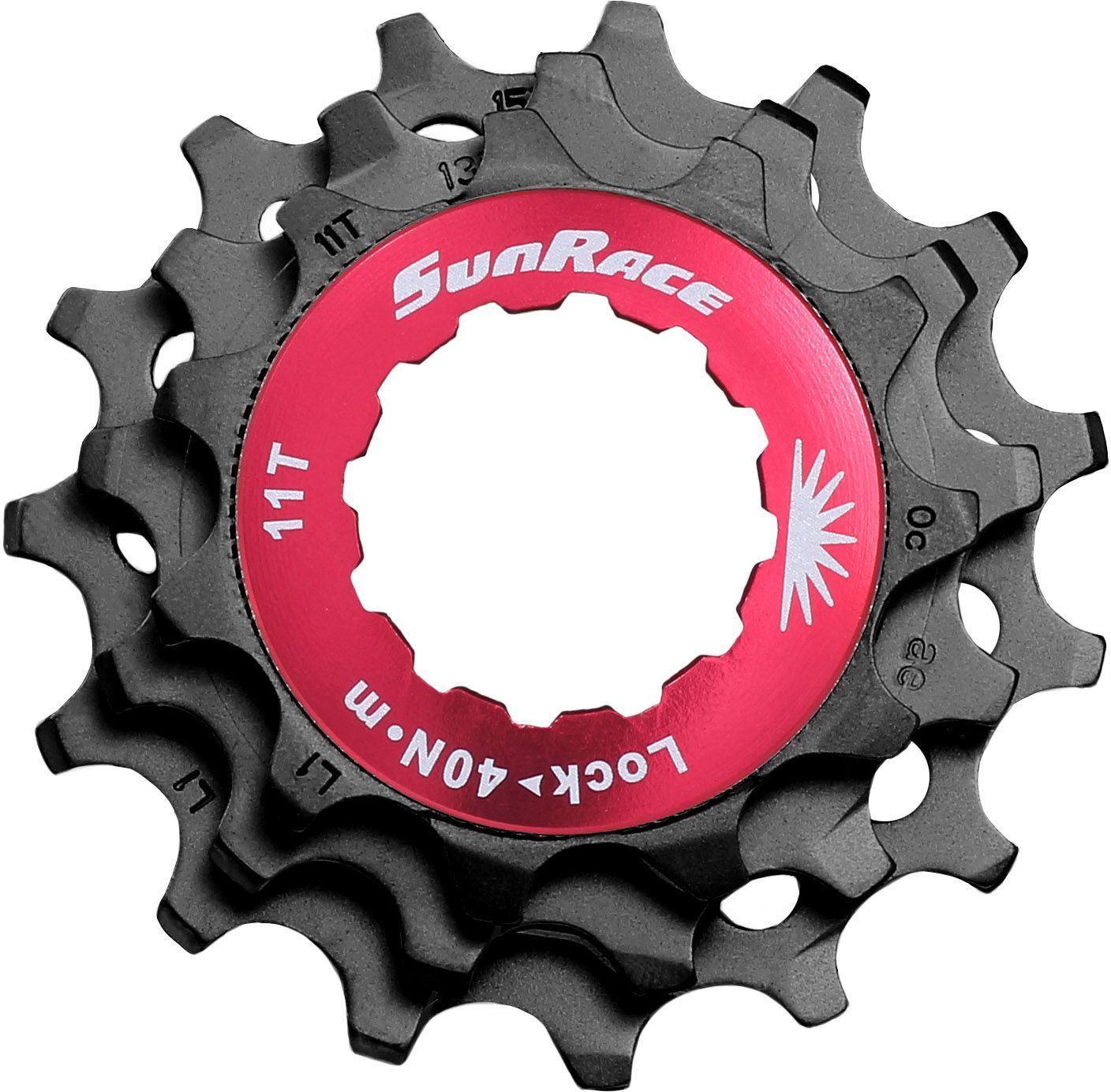 Kit 3 pignons départ 11-13-15 dents – Compatible cassette 12 vitesses Shimano – Noir