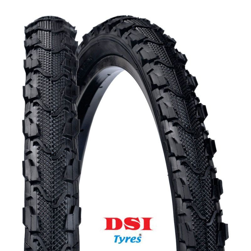 Photo de Pneu VTT 26x1.95 SRI-47 DSI – Full Black Profil Wiper (50-559) par DSI TYRE
