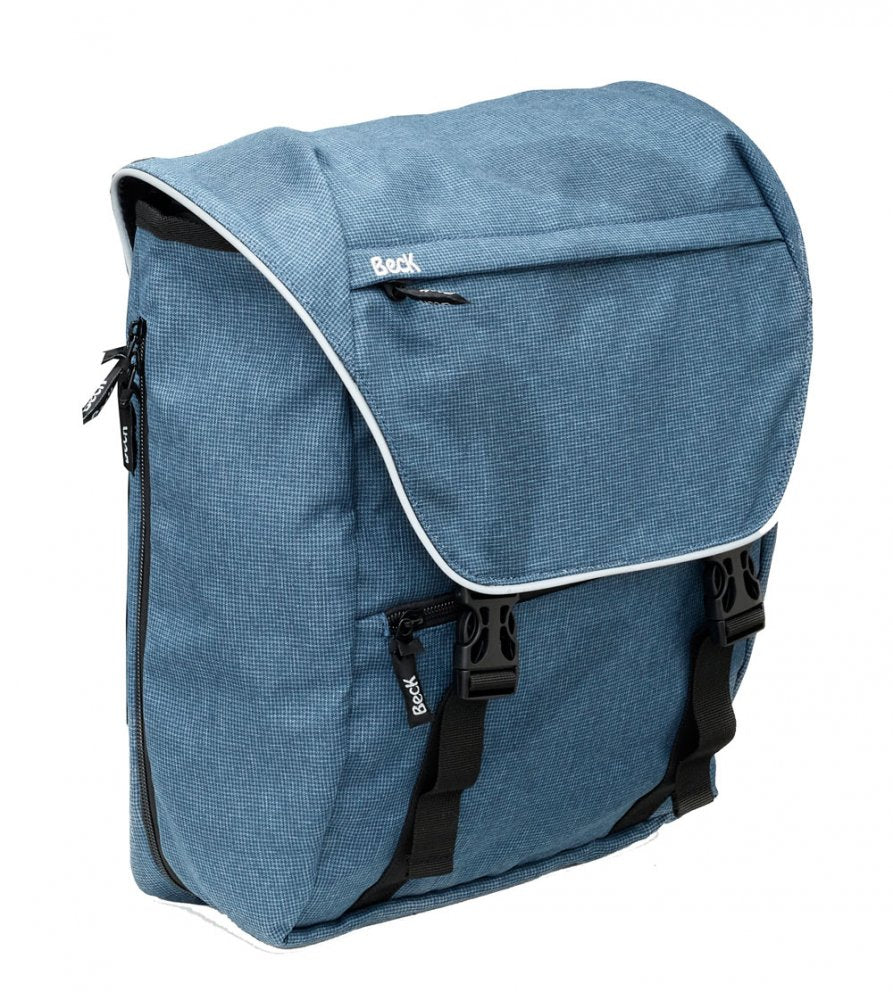 Sacoche vélo BECK Sporty Blue 16L – Étanche, Compacte et Sportive – 30x15x35 cm