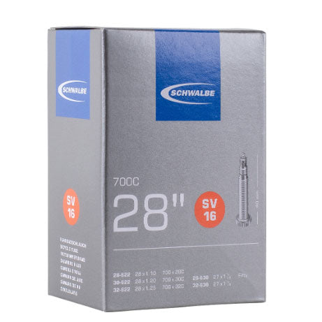 Chambre à air vélo Schwalbe SV16 700x28-32C (28/32-622/630) valve Presta 40 mm