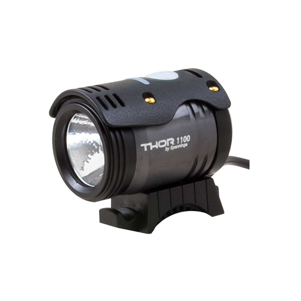 Photo de Éclairage vélo avant Spanninga THOR 1100 – 1100 lumens, LED CREE, autonomie 16 h, rechargeable, multi-sport par SPANNINGA