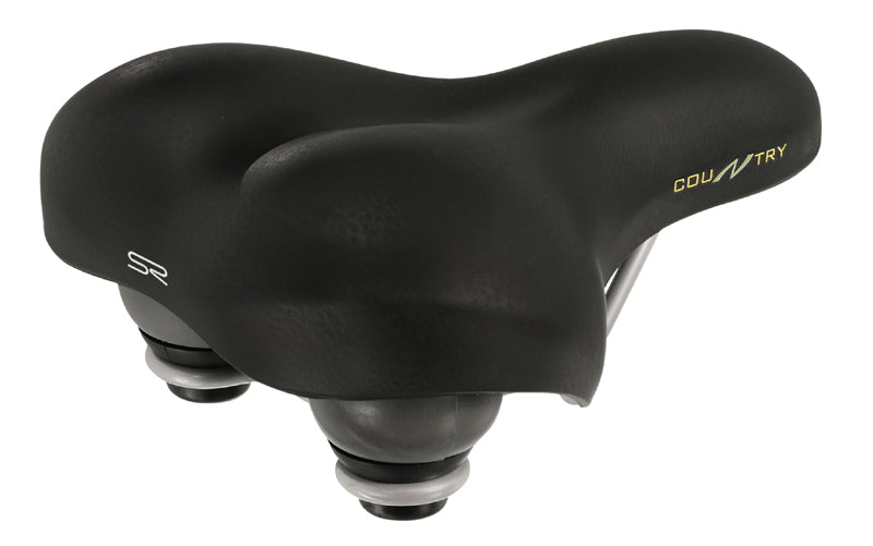 Selle Royal Country – Unisexe 250 x 200 mm avec amortisseurs élastomères