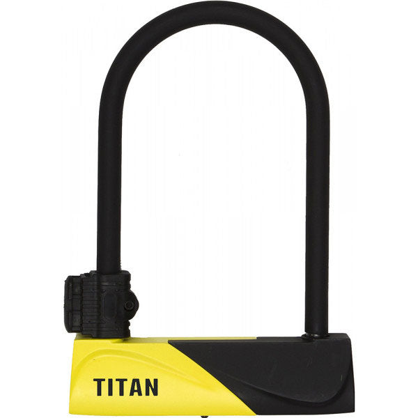 Antivol en U vélo Auvray Titan – 165 x 320 mm, anse Ø12 mm en acier, 2 clés, support cadre inclus
