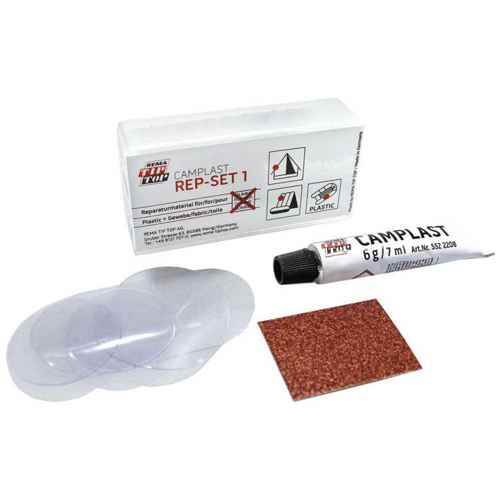 Boîte Mini Camping Suspendue TIP TOP – Kit de Réparation Compact pour Chambres à Air
