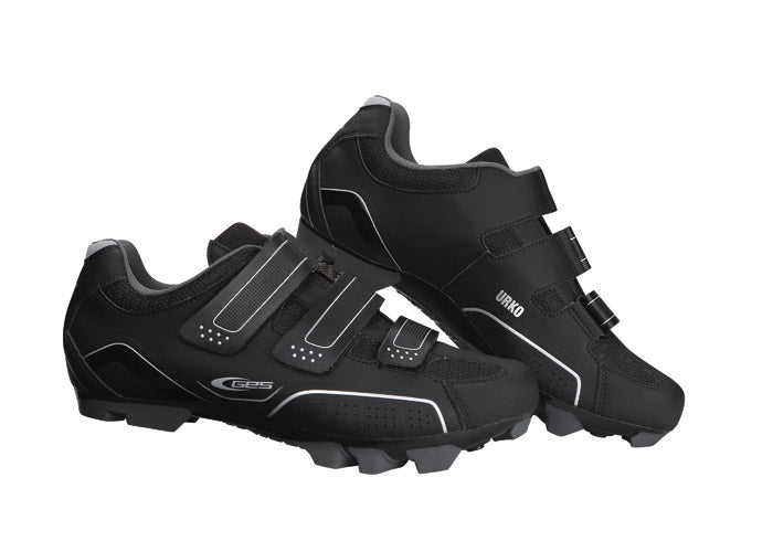 Photo de Chaussures VTT URKO – Taille 38 – Fermeture 3 Velcros – Noire par GES