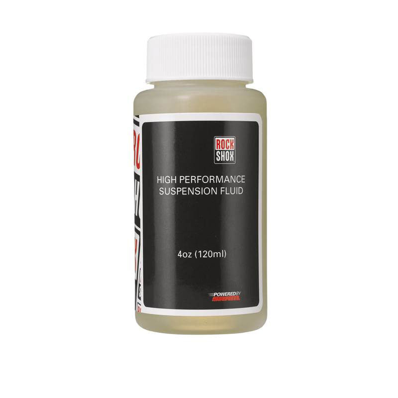 Photo de Huile de fourche RockShox 10wt – 120 ml – Lubrification et entretien suspension vélo par RockShox