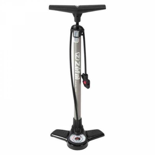Photo de Pompe à pied Zefal Profil Max FP20 – 9 bar – Raccord universel Z-Switch – Manomètre grand format – Argent par ZEFAL