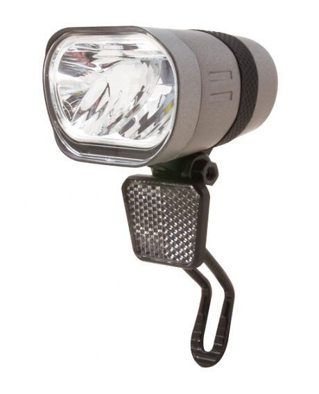 Éclairage vélo avant Spanninga Axendo 60 LUX – VAE 6-36VDC, faisceau large 80 m, 60 lux