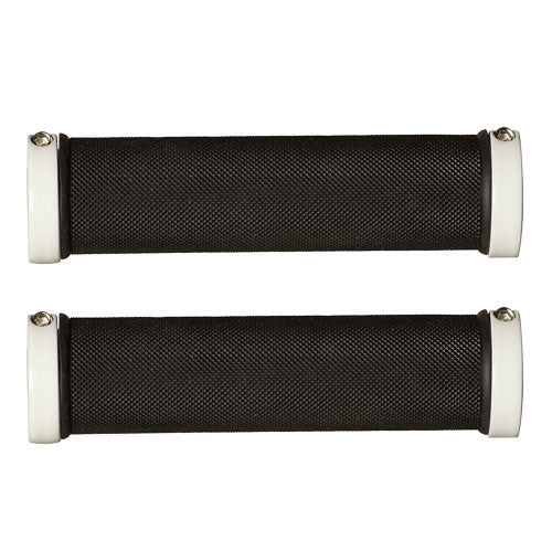 Poignées Herrmans Diamond Lock DD28B – Double densité 130 mm Ø22 Blanc/Noir